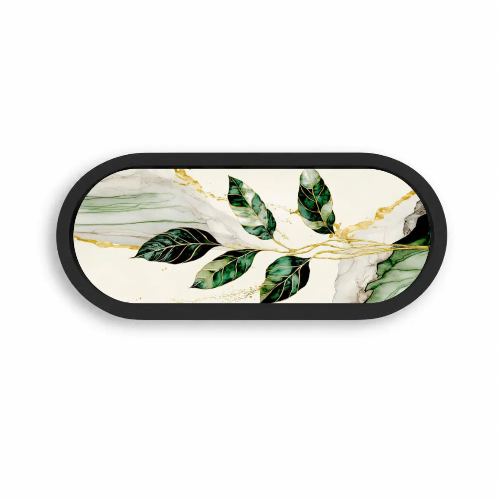 Botanic Grace Oval Wooden Tray