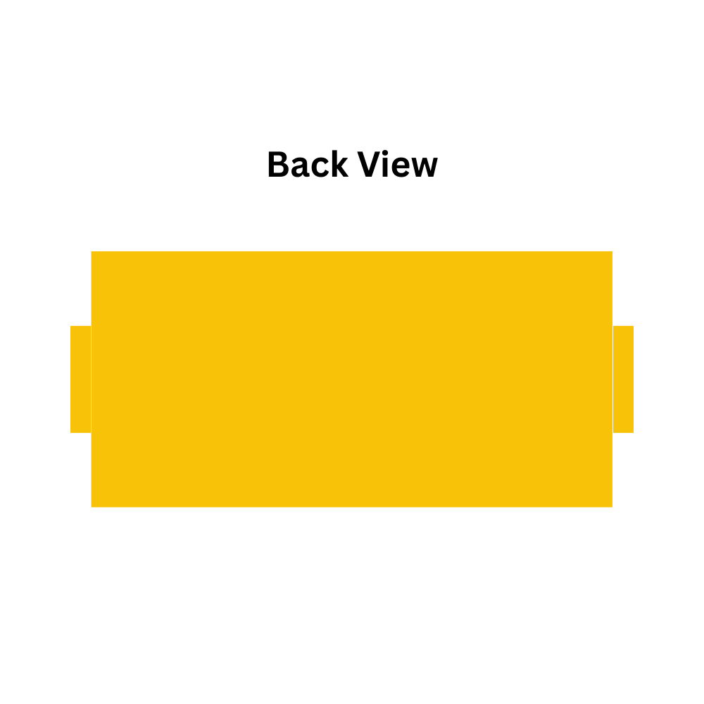 Roshan Riwayat Color Pop Rectangle Trays