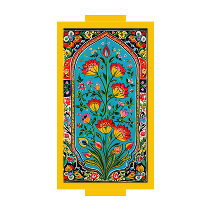 Blue Pop Rectangle Tray