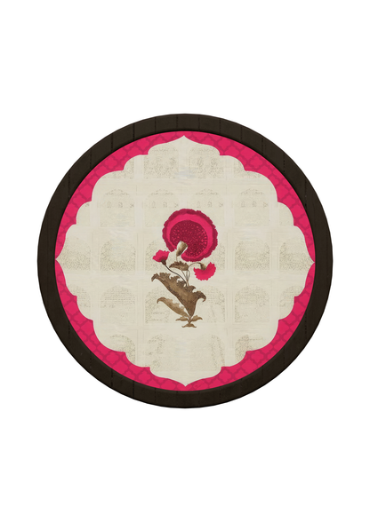 Bloom Frame Round Tray