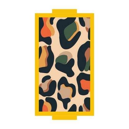 Leopard inspired Color Pop Rectangle Trays
