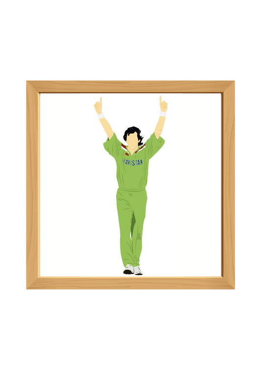 Khan Saab Square Wooden Tray