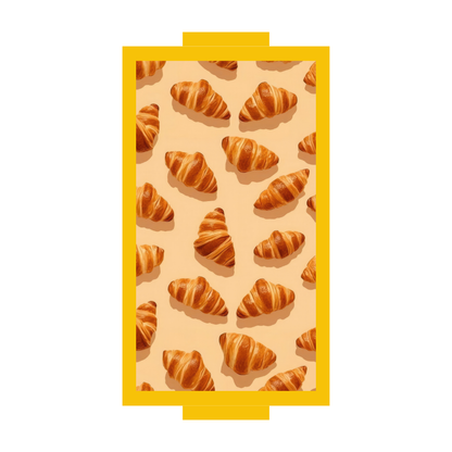 Croissant Color Pop Rectangle Trays