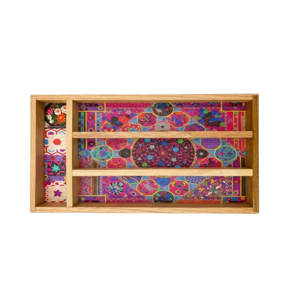 Colorful Printed Cutlery Tray