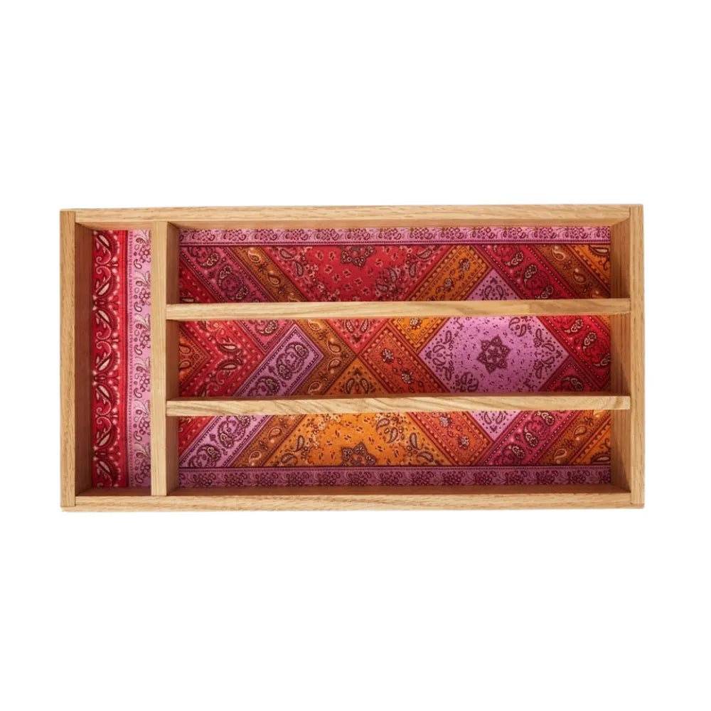 Colorful Printed Cutlery Tray