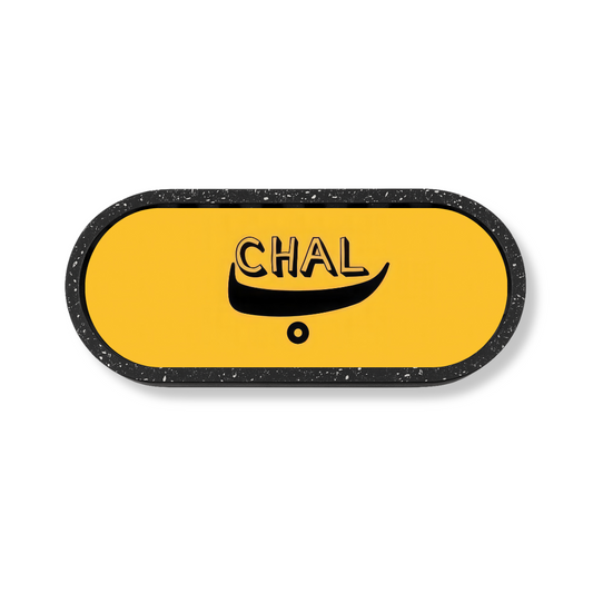 Funny Quotes Marble Oval Wooden Tray