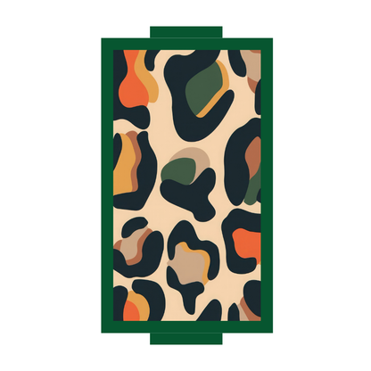 Leopard inspired Color Pop Rectangle Trays