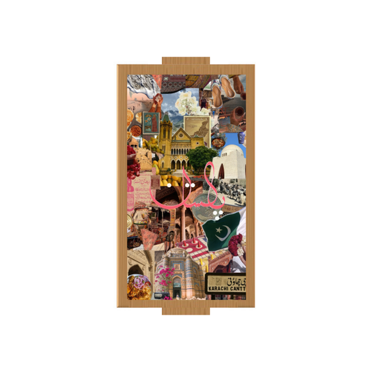 Pakistan Art Rectangle Wooden Tray