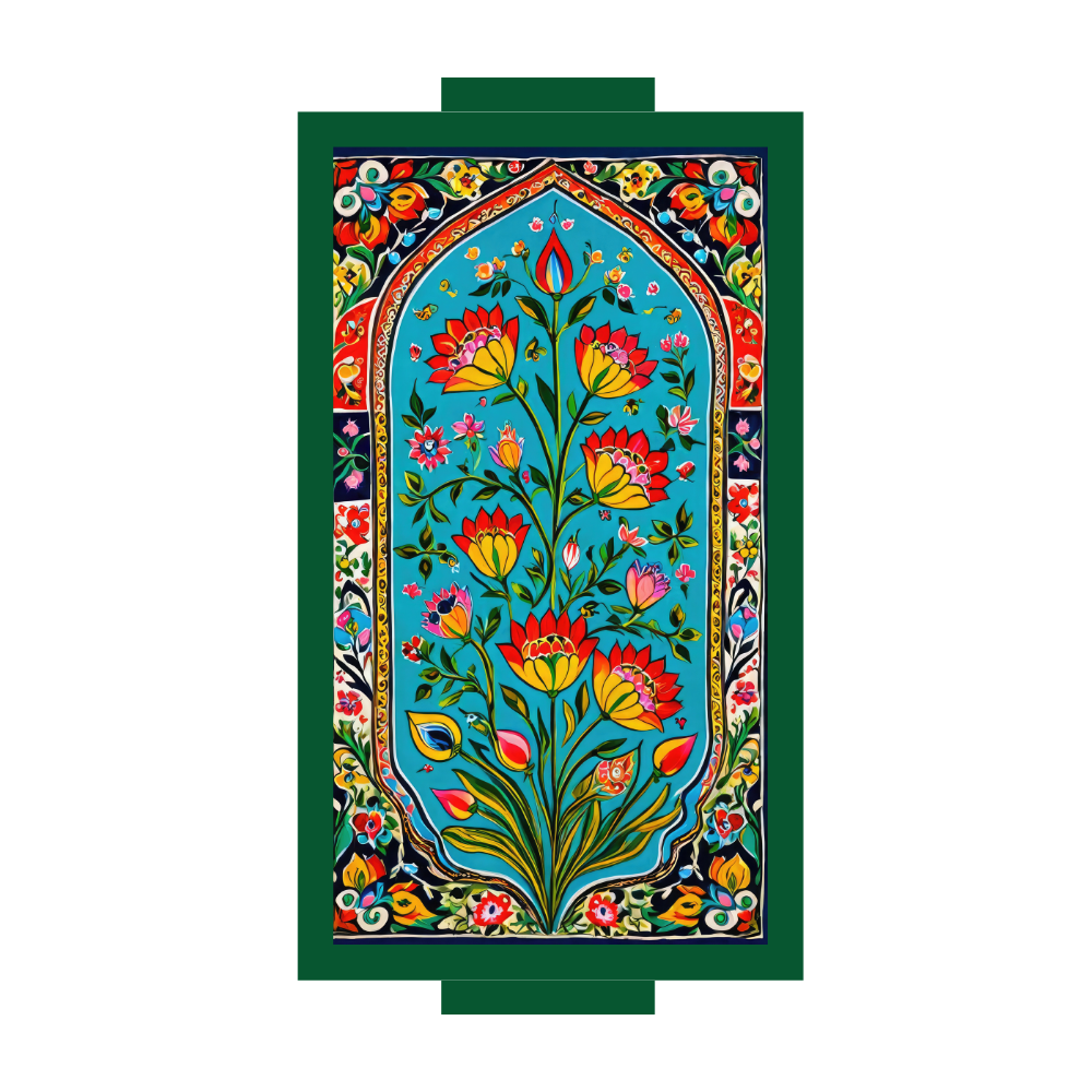 Blue Pop Rectangle Tray