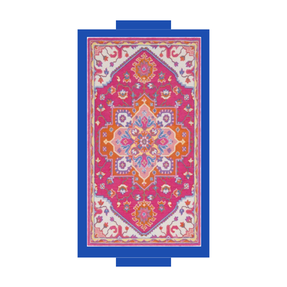 Carpet inspired Color Pop Rectangle Trays