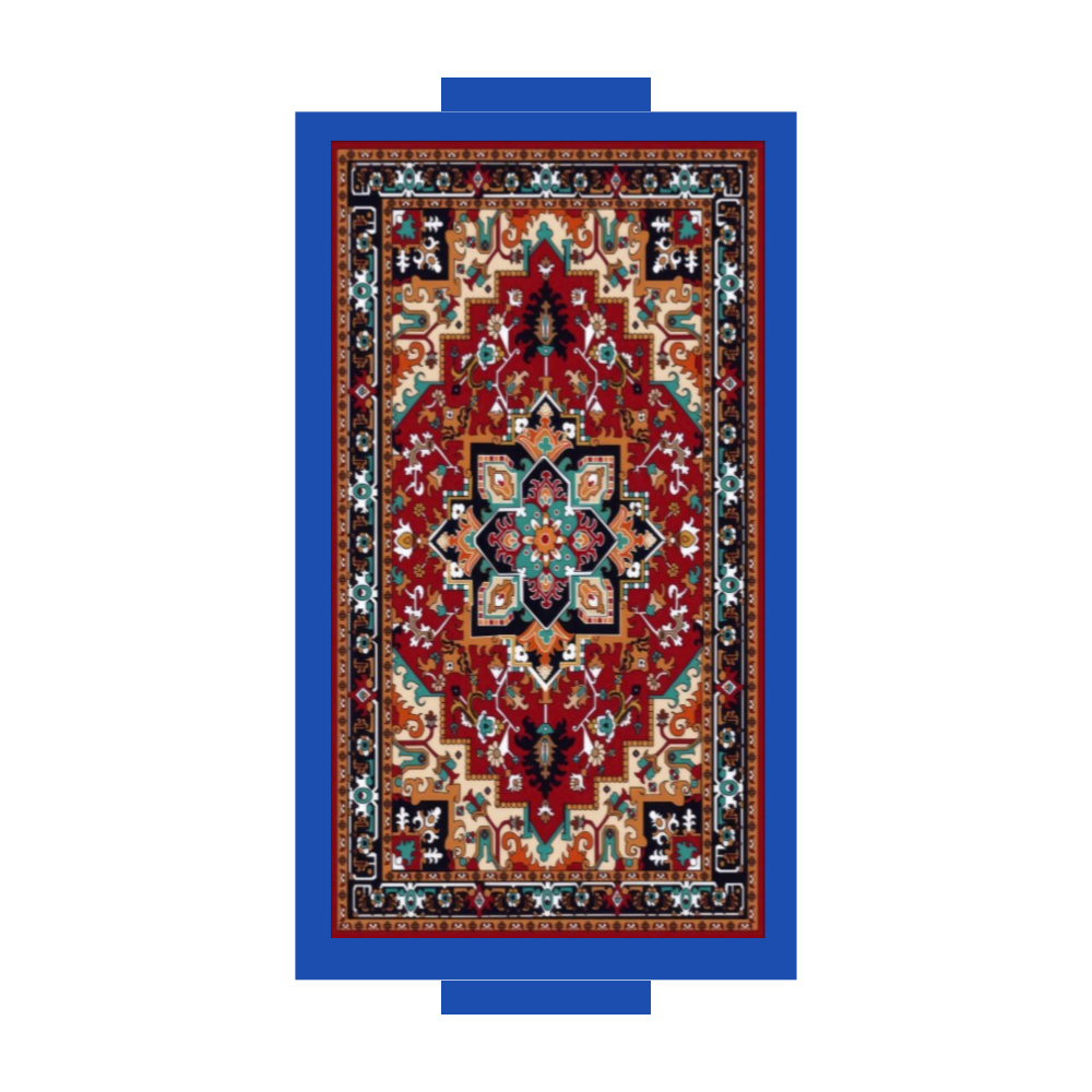 Red Pop Rectangle Tray