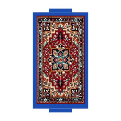 Red Pop Rectangle Tray