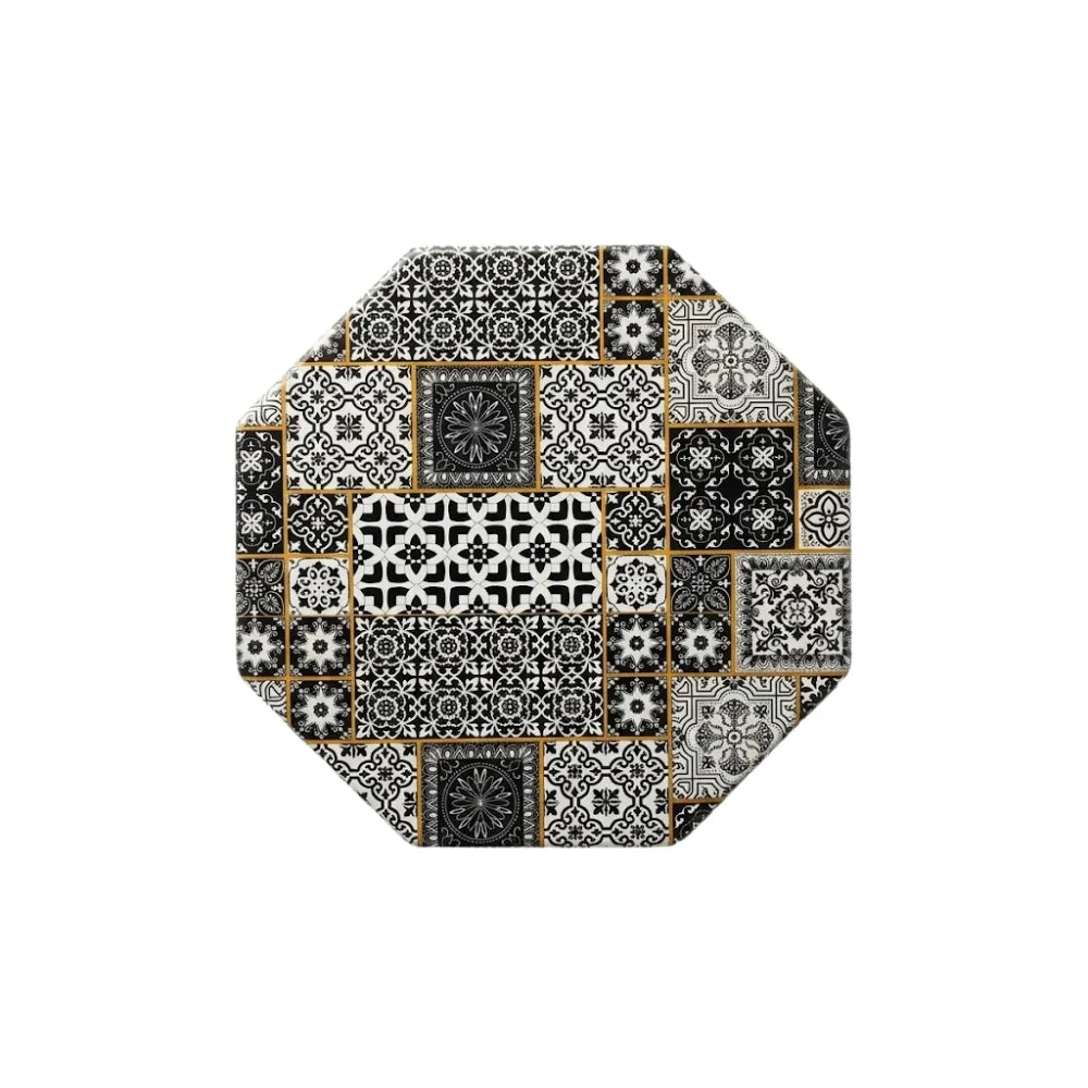 Tile Art Octagon Wooden Hotplate