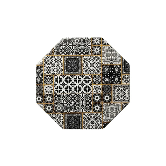 Tile Art Octagon Wooden Hotplate