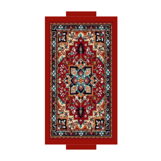 Red Pop Rectangle Tray