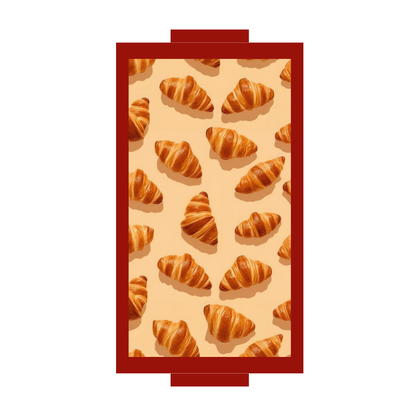 Croissant Color Pop Rectangle Trays