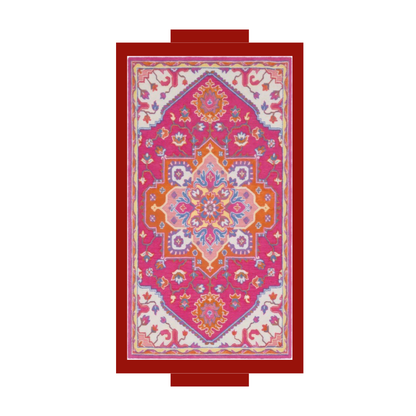 Carpet inspired Color Pop Rectangle Trays