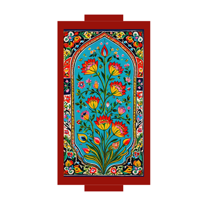 Blue Pop Rectangle Tray