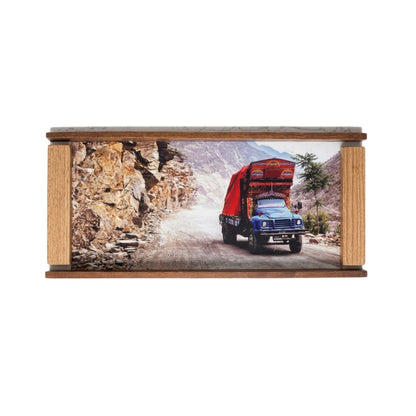 Northern Truck Inspired Rectangle Wooden Tray