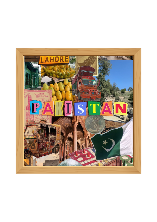 Lahore Legacy Square Wooden Tray