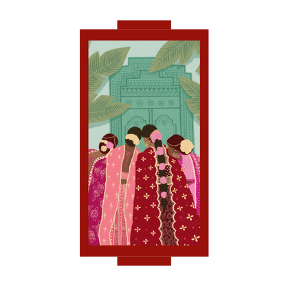 Besties Color Pop Rectangle Trays