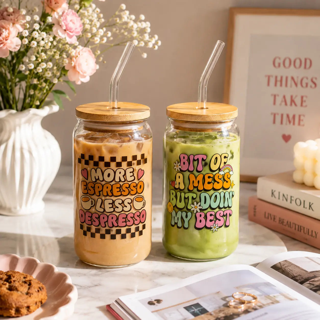 Coffee & Good Vibes Set (Set of 2)