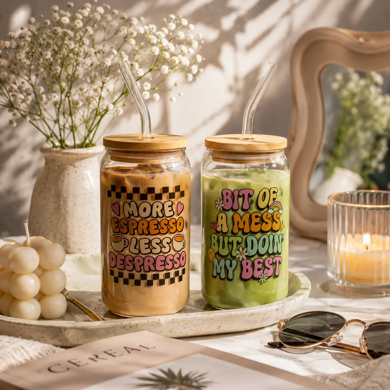 Coffee & Good Vibes Set (Set of 2)