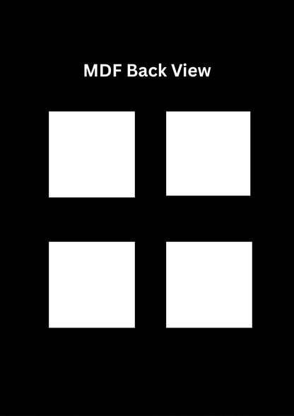 Floral Square Coasters