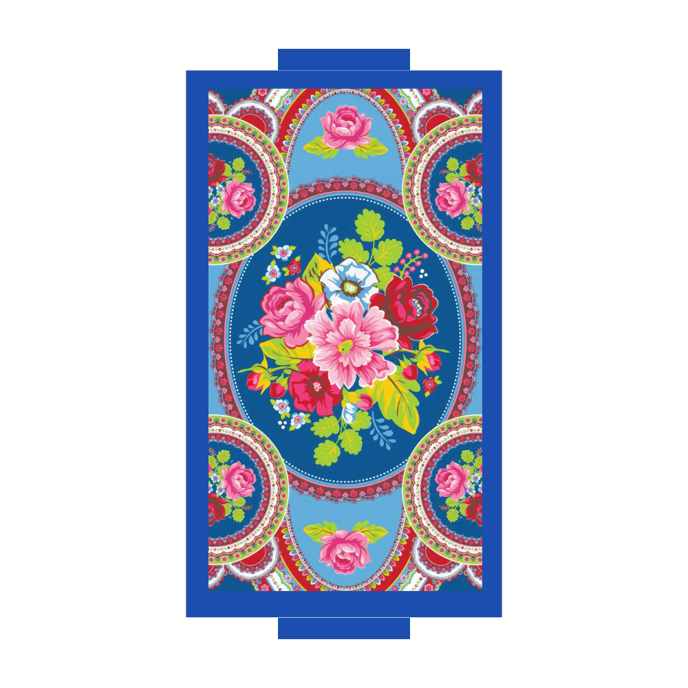 Roshan Riwayat Color Pop Rectangle Trays