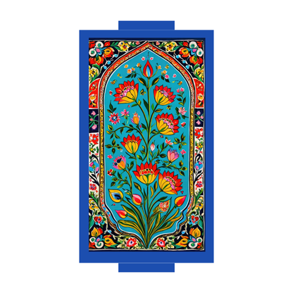 Blue Pop Rectangle Tray