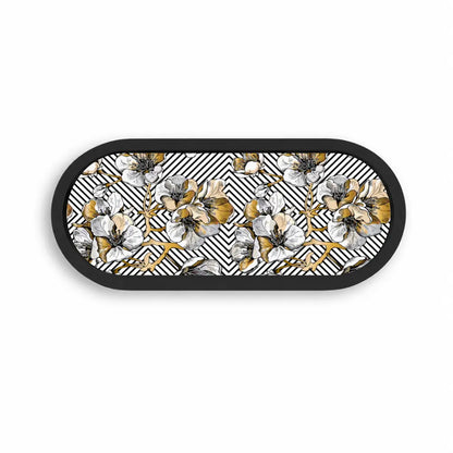 Striped in Spring Wooden Tray