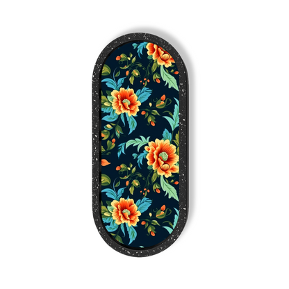 Fragrance of Petals Marble Wooden Tray