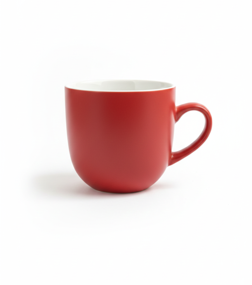 Dark rust Orange Ceramic Mug