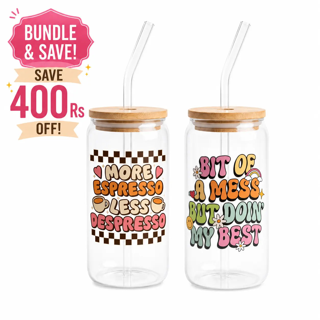 Coffee & Good Vibes Set (Set of 2)